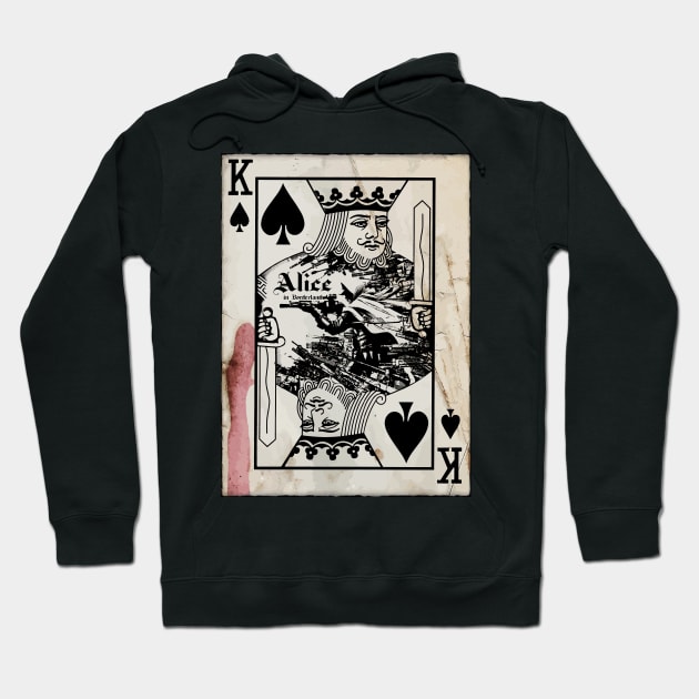 Alice in Borderland King of Spades Hoodie by PGasbarroneArt